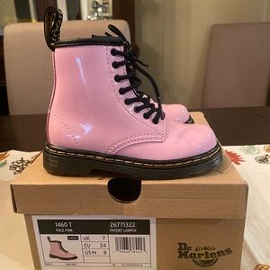 Pink Dr. Martens